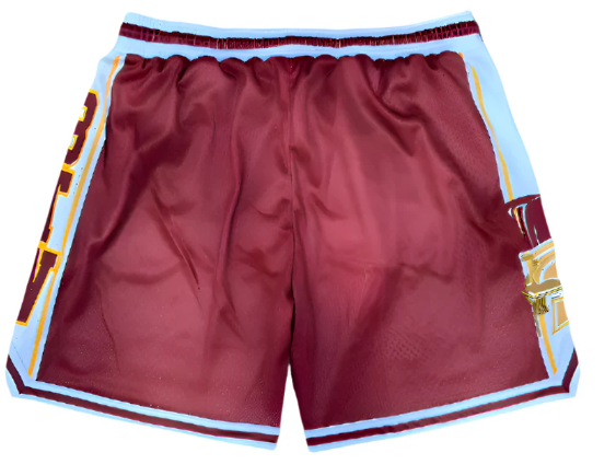 BOOKER T WASHINGTON VARSITY RETRO SHORTS
