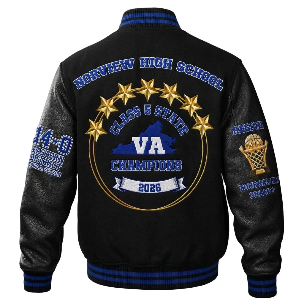 Norview 2026 State Championship Jacket