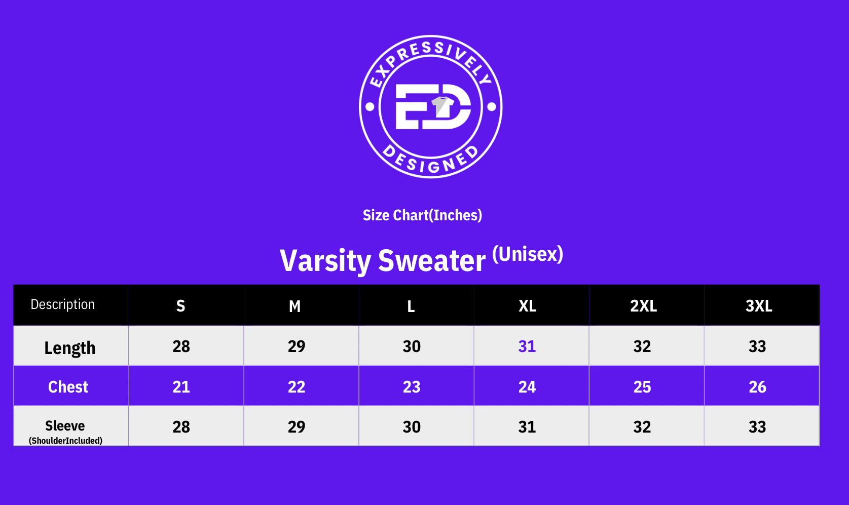 NCNW EMBROIDERED VARSITY SWEATERS