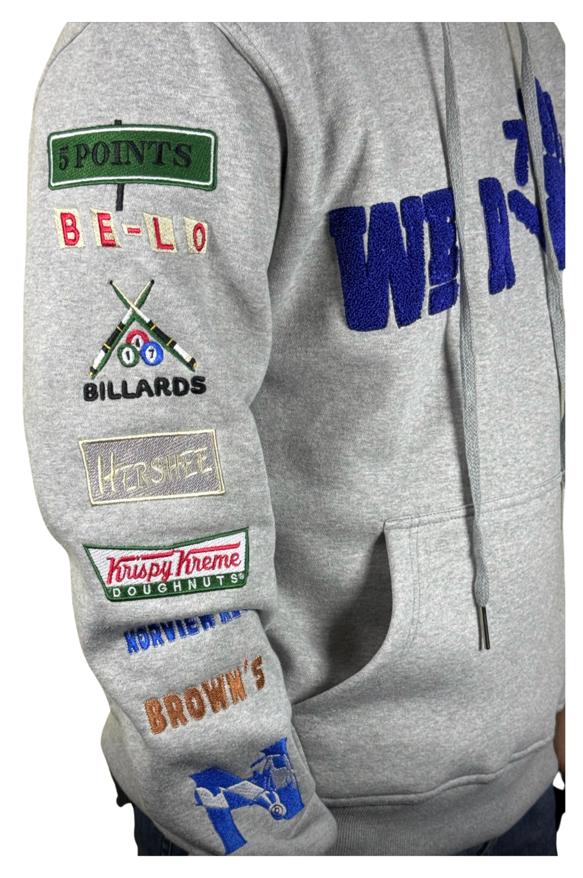 "NORVIEW" CHENILLE EMBROIDERED HOODIE