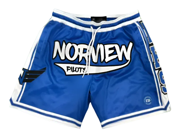 "NORVIEW" VARSITY RETRO SHORTS