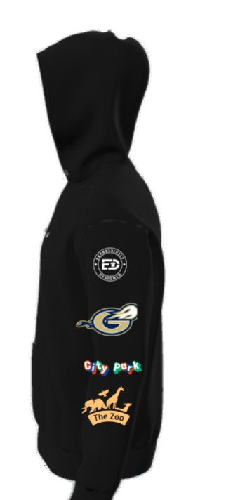 "PARKPLACE" CHENILLE EMBROIDERED HOODIE