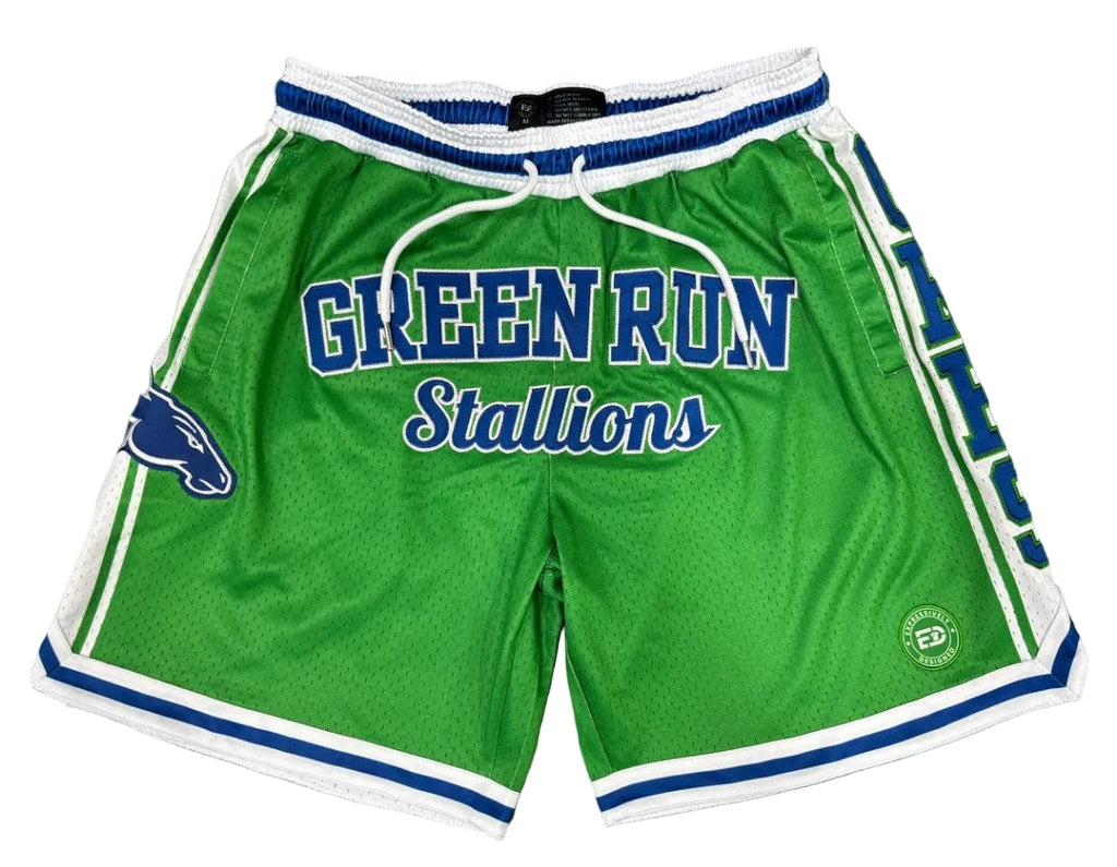 GREEN RUN VARSITY RETRO SHORTS