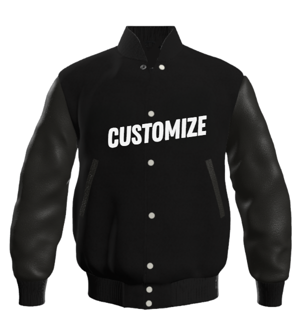 FAUX LEATHER/WOOL JACKETS