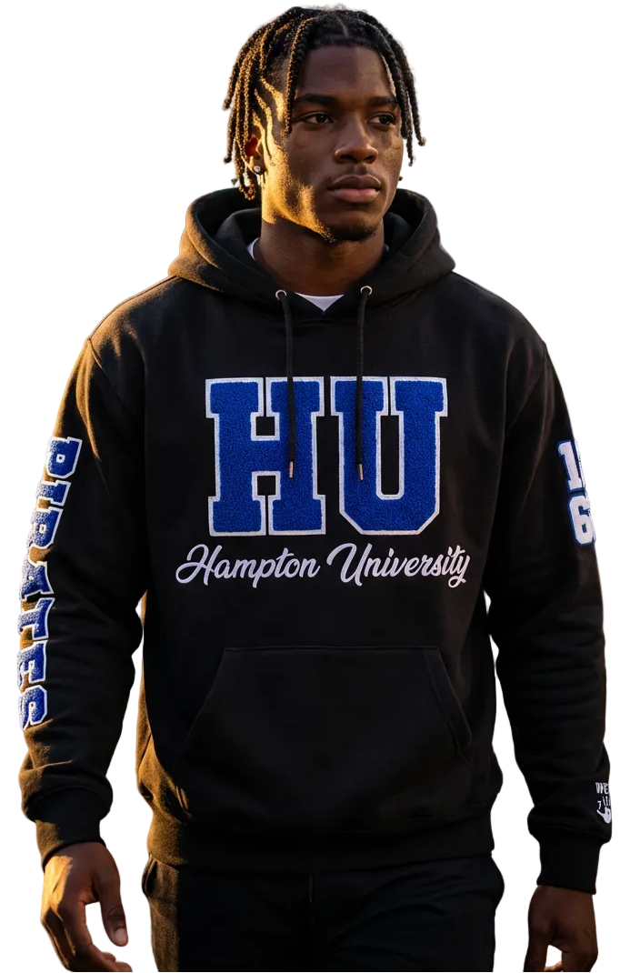 Hampton (HU) University Chenille Hoodie