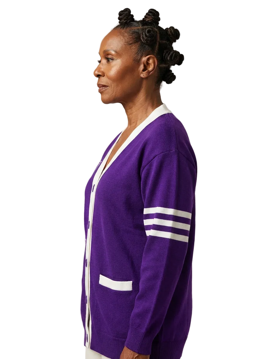 NCNW EMBROIDERED VARSITY SWEATERS