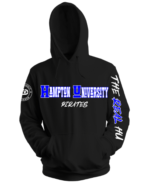 "HU' CHENILLE EMBROIDERED HOODIE